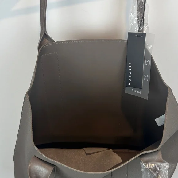 Bugatti Taupe Tote Bag - Picture 6 of 7